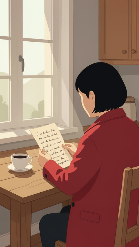AI faceless Short frame, style: 2D illustration