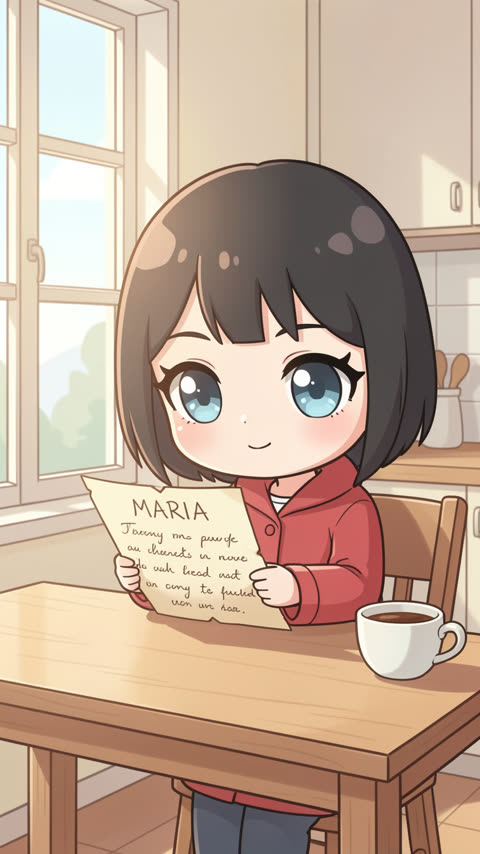 AI faceless Short frame, style: Chibi